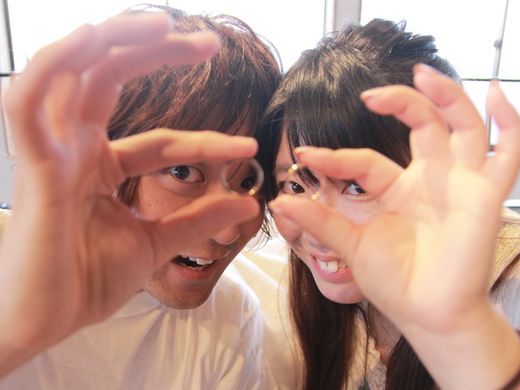 「普通のおそろいとは違った特別感が出せたと思います。」