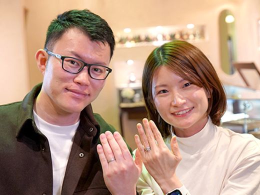 「MIORING」を見て、2人ともすぐに「これがいい!」となりました。