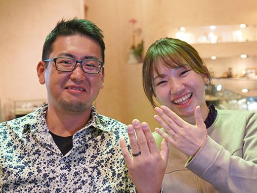 選ぶ楽しみより、自分が好きな指輪を創れる楽しみがここに有る!!