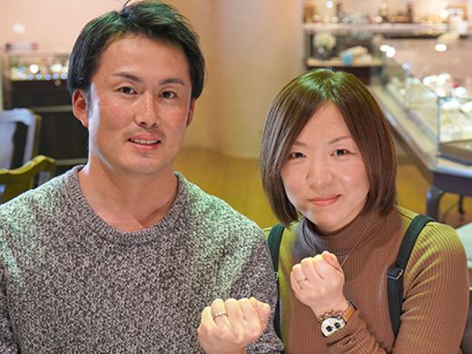 とても親切に相談にのってくださり、ステキな指輪と出逢う事ができました。