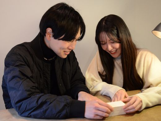 内側も、外側のハート彫りも全部お気に入りです！