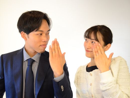 本当に自分の欲しい指輪になってよかった！