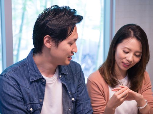 お互いの指輪を作り合うのも良いですよね！