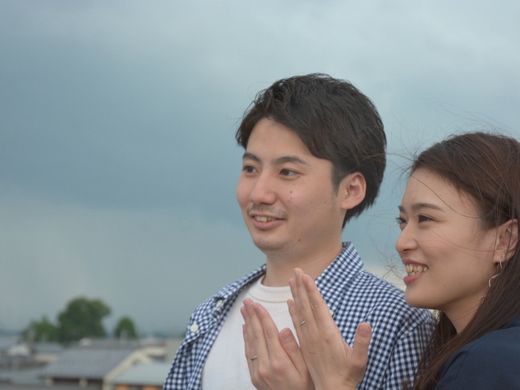 手作りという思い出が指輪と一緒に形として残ればいいな