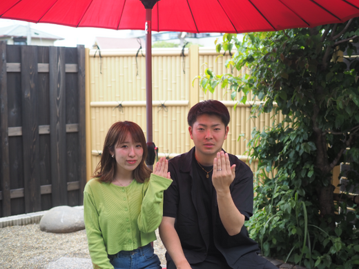 丁寧な接客とお店の雰囲気がとてもよかったです。とてもいい指輪をご用意してもらい写真まで撮っていただきました。素敵なおもてなしをしてくれるお店です！ありがとうございました。