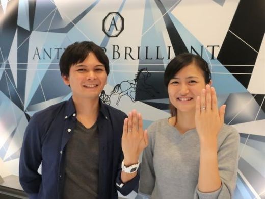 2人でお揃い！特別な結婚指輪！