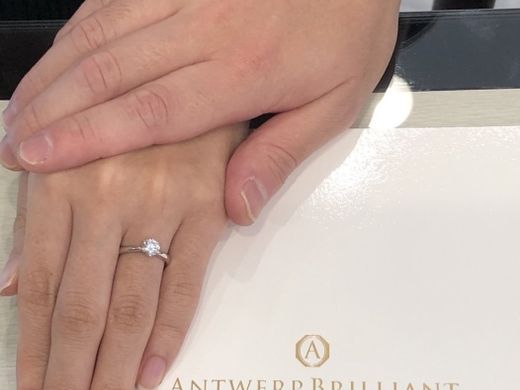 由緒正しいダイヤモンドにこだわりました