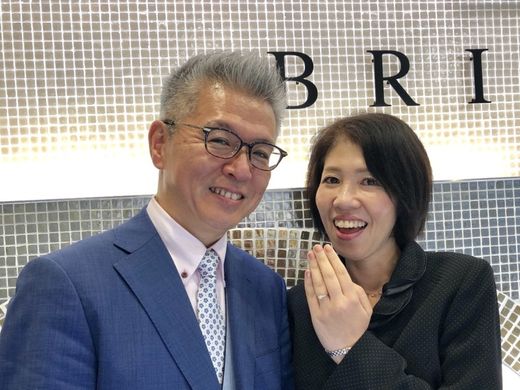 とにかくダイヤモンドの輝きが素晴らしかった！