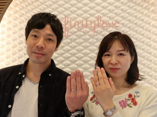 ダイヤモンドの輝きと美しさがピカイチでした