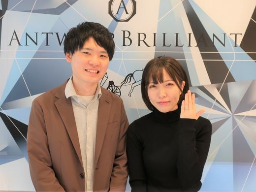 AntwerpBrilliant　Spica　直感で選びました。