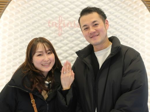 愛犬と同じ名前のリングに不思議な縁を感じました