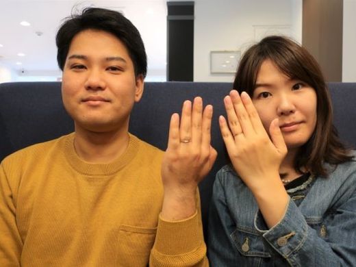 他店にはないゴールド系のリング♡