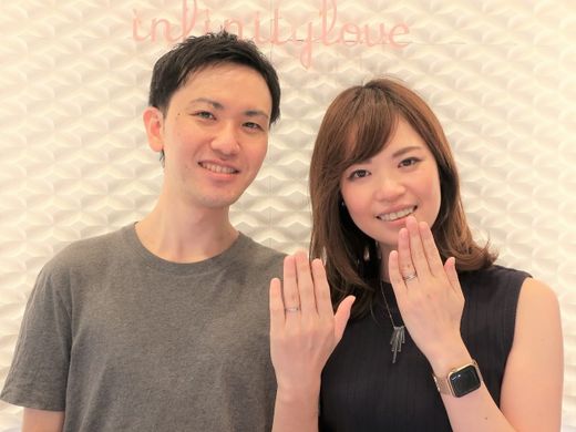  重ね着けの相性もばっちりでした！