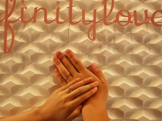 他にはないデザインと着け心地がとてもよく、直感でビビッと来たので決めました