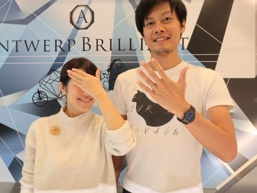 スタッフのダイヤモンドに対する愛情を感じた！