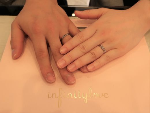 二人ともデザインがとても気に入りました