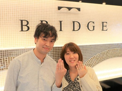 Spring Breeze リングにダイヤモンドを入れることにし満足しています！！