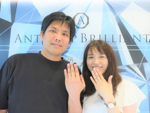 ダイヤモンドの輝きが他とは全然違うと思いました