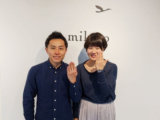 直感を信じて選ぶ”しっくりときた”結婚指輪