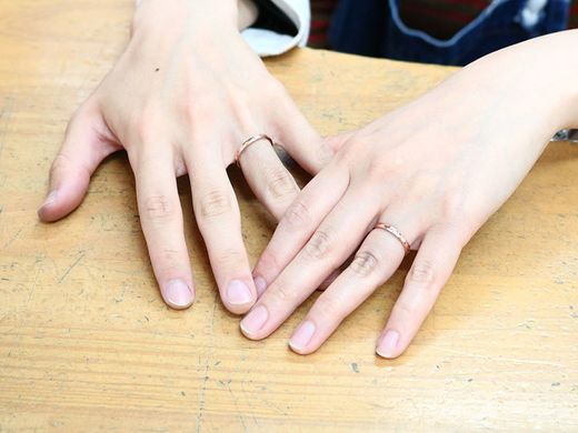 手作りならではのデザインを当日にお持ち帰りで