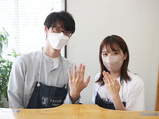 シンプルで長く愛せる平打ちデザインの結婚指輪