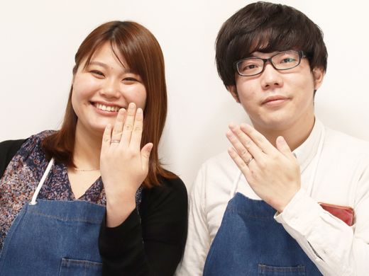 作業が苦手な自分たちでも楽しめた！思い出に残る結婚指輪の手作り