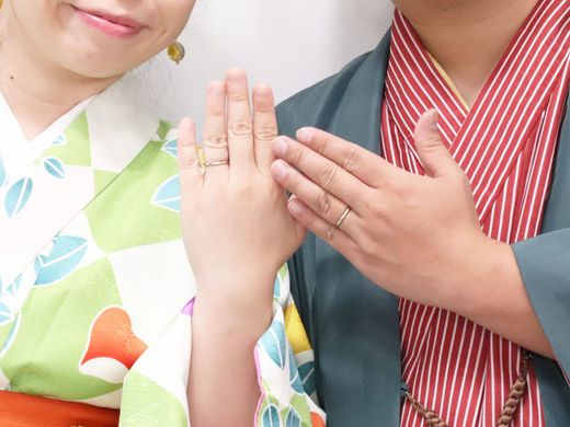 小江戸川越での小旅行を楽しみながら、結婚指輪を手作り