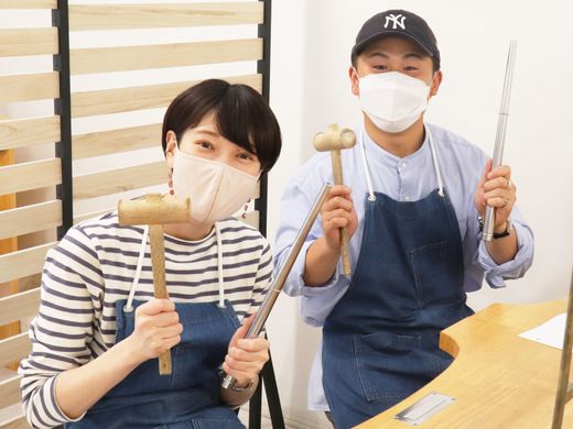 ずっと身に付けるから、シンプルな結婚指輪を手作り