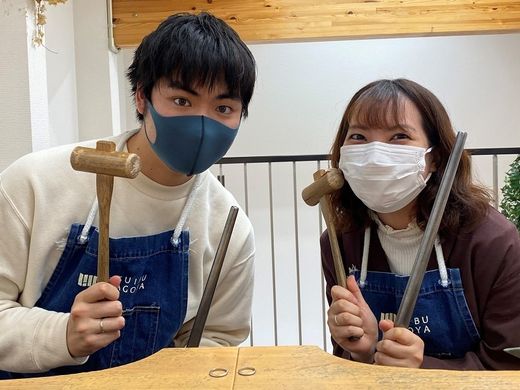 ぺアリングもご制作いただいたお二人のご結婚指輪