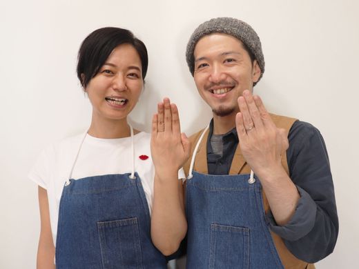 手作りで婚約指輪から結婚指輪まで、一生に思い出に