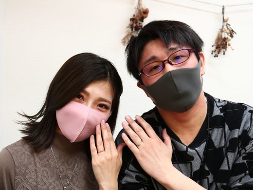 細かな模様も大柄な模様もお二人の好みに合わせて