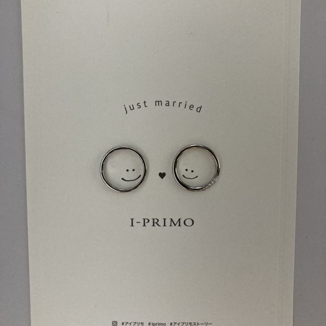 【アイプリモ(I-PRIMO)の口コミ】 欲しいデザインのイメージがあったので、それに合うものをいくつか試着さ…