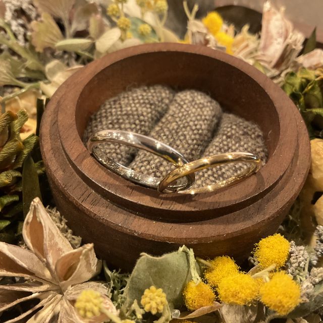 【鎌倉彫金工房の口コミ】 自分たちで手作りできるところと、結婚指輪を作る文化を広げたいという想…