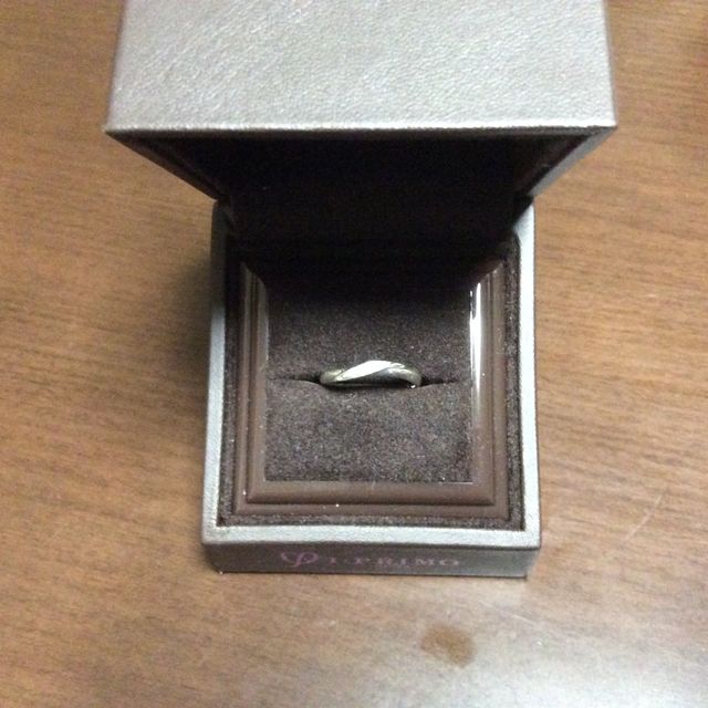 【アイプリモ(I-PRIMO)の口コミ】 彼が婚約指輪をアイプリモで購入してくれていたので、結婚指輪もアイプリ…