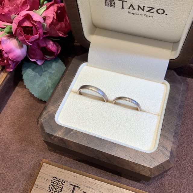 【TANZO.(鍛造指輪)の口コミ】 オーダーメイドで指輪を作りたい思いがあったことや、お店の雰囲気が好き…