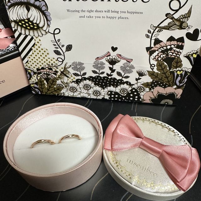 【insembre(インセンブレ)の口コミ】 いろいろな店舗の冊子を参考にし絞り、実際にお店で実物を見せてもらいま…