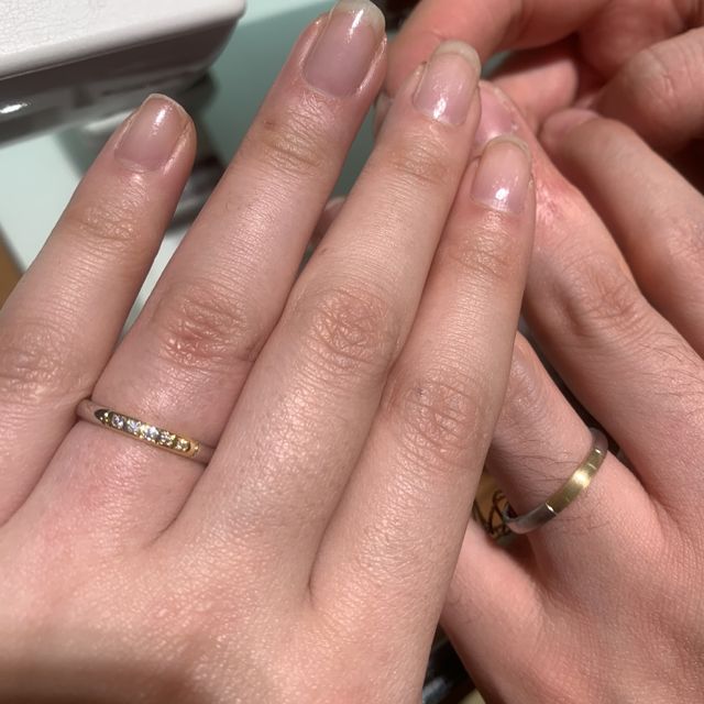 【AFFLUX(アフラックス)の口コミ】 最初はS字デザインで探していましたが、お店の方がおすすめで見せてくださ…