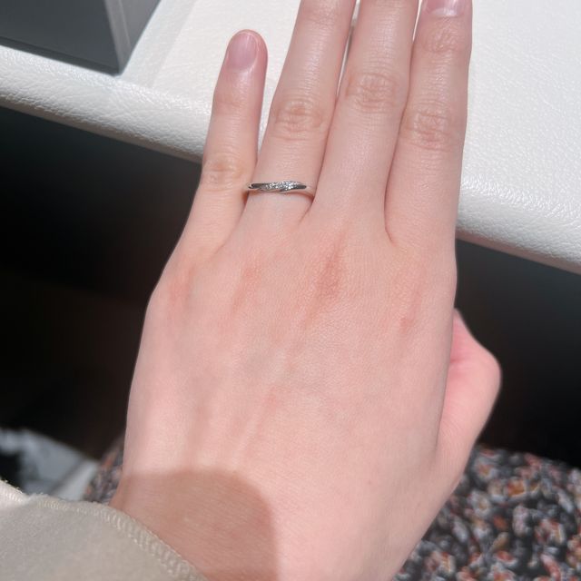 【アイプリモ(I-PRIMO)の口コミ】 アイプリモでも人気のデザインだということで試着をさせていただきました…