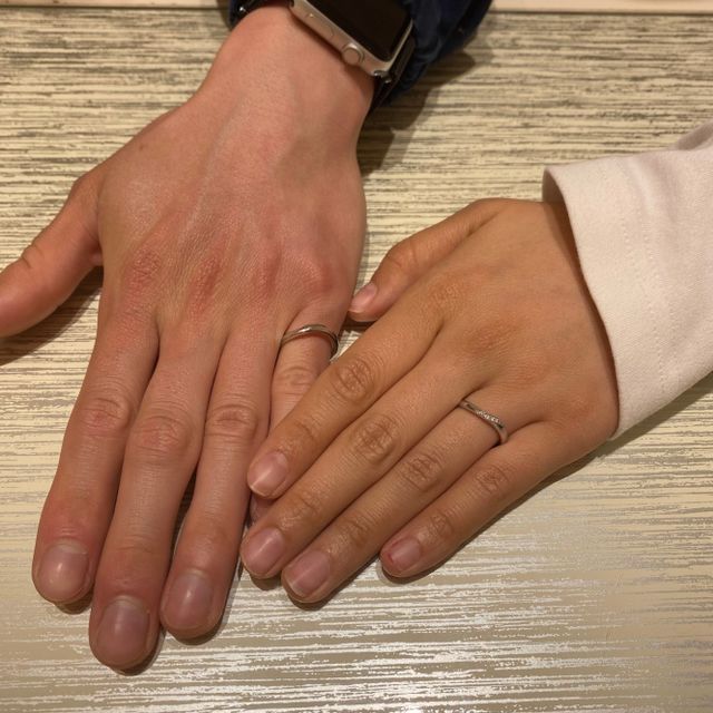 【TRECENTI(トレセンテ)の口コミ】 指輪の見学は初めてでしたが付け心地もデザインも気に入ったので購入しま…