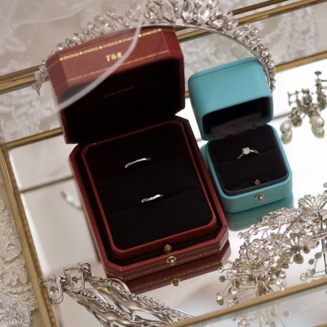 【カルティエ(Cartier)の口コミ】 ハートカットタイプですが細すぎず、指が長く見える着用感があります。ダ…