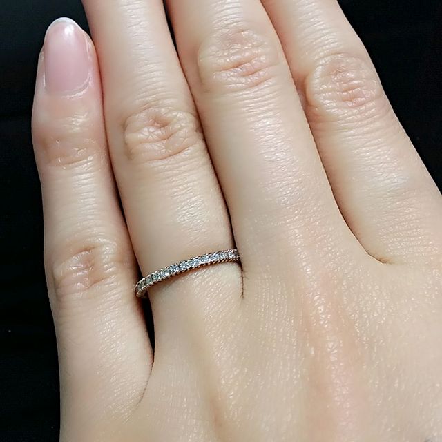 【SIENAROSE(シエナロゼ)の口コミ】 もともとsienaを知っていて、ウェディング以外のジュエリーもデザインがと…