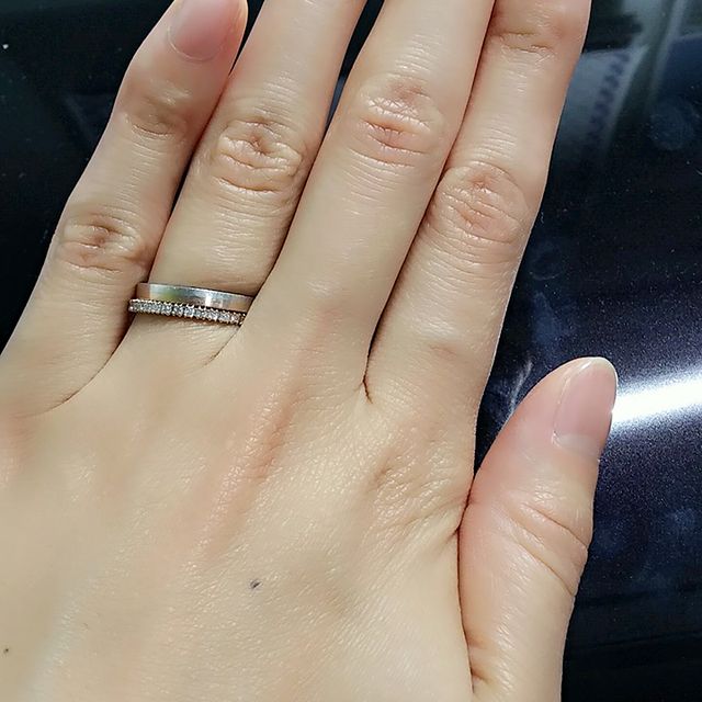 【SIENAROSE(シエナロゼ)の口コミ】 もともとsienaを知っていて、ウェディング以外のジュエリーもデザインがと…