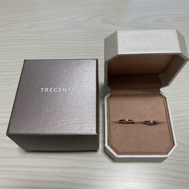 【TRECENTI(トレセンテ)の口コミ】 他店舗にはない、ハートダイヤモンドのデザインが気に入り購入を決めまし…