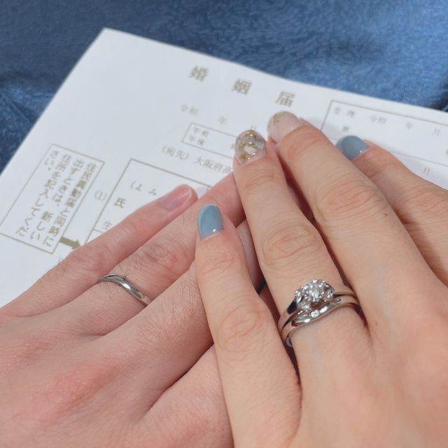 【カルティエ(Cartier)の口コミ】 旦那がカルティエの指輪にしたいと希望していて、
婚約指輪をくれたので、…