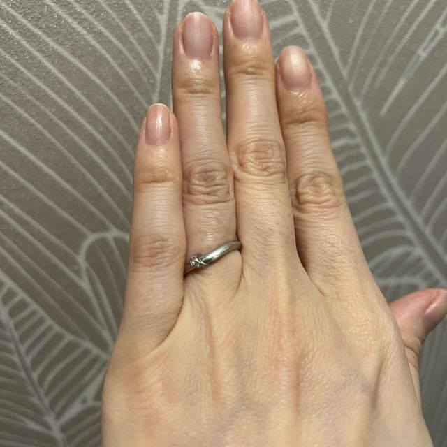 【俄(にわか)の口コミ】 結という結婚指輪にしました。ふたりの固い絆を「結び」という形で表現し…