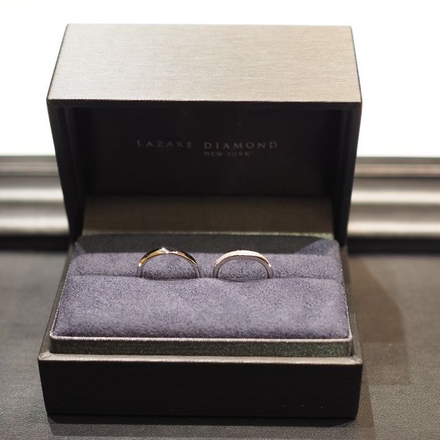 【ラザール ダイヤモンド(LAZARE DIAMOND)の口コミ】 1店舗目でこのお店を見に行き、そのあと有名な外資のジュエリーブランドな…