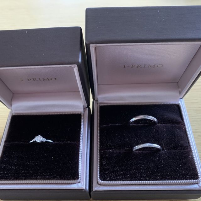 【アイプリモ(I-PRIMO)の口コミ】 あらかじめ、どんなのが良いって言うのを決めて店舗に行きました。結婚指…