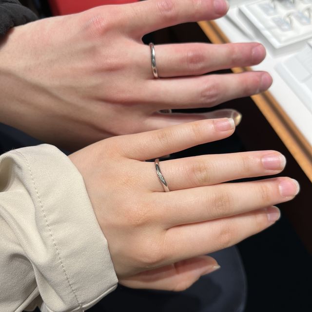 【銀座ダイヤモンドシライシの口コミ】 女性用はシンプルかつエレガントに見えて、普段使いからパーティなど、ど…