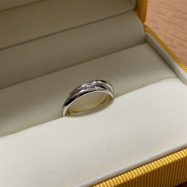 【ケイウノ ブライダル(K.UNO BRIDAL)の口コミ】 デザインをフルオーダーできたので、自分たちが想像したものが現実となっ…