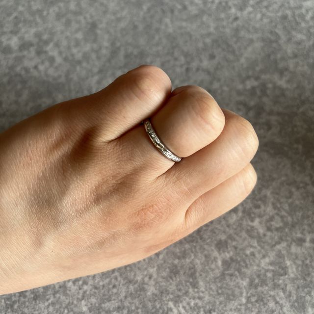 【アイプリモ(I-PRIMO)の口コミ】 接客の良さ、選択肢をどんどんしぼってくれたのでとても決めやすかった
指…